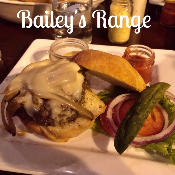 Bailey's Range gluten-free burgers