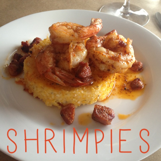 Home Wine Kitchen Gluten-free Shrimp and Grits