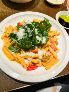 Plate of pasta Gluten-free